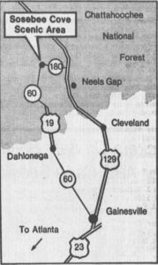 Arthur Woody Sosebee Cove Scenic Area AJC Feb 24 1979