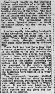 Trackrock Mention Chattanooga News Jan 18 1923